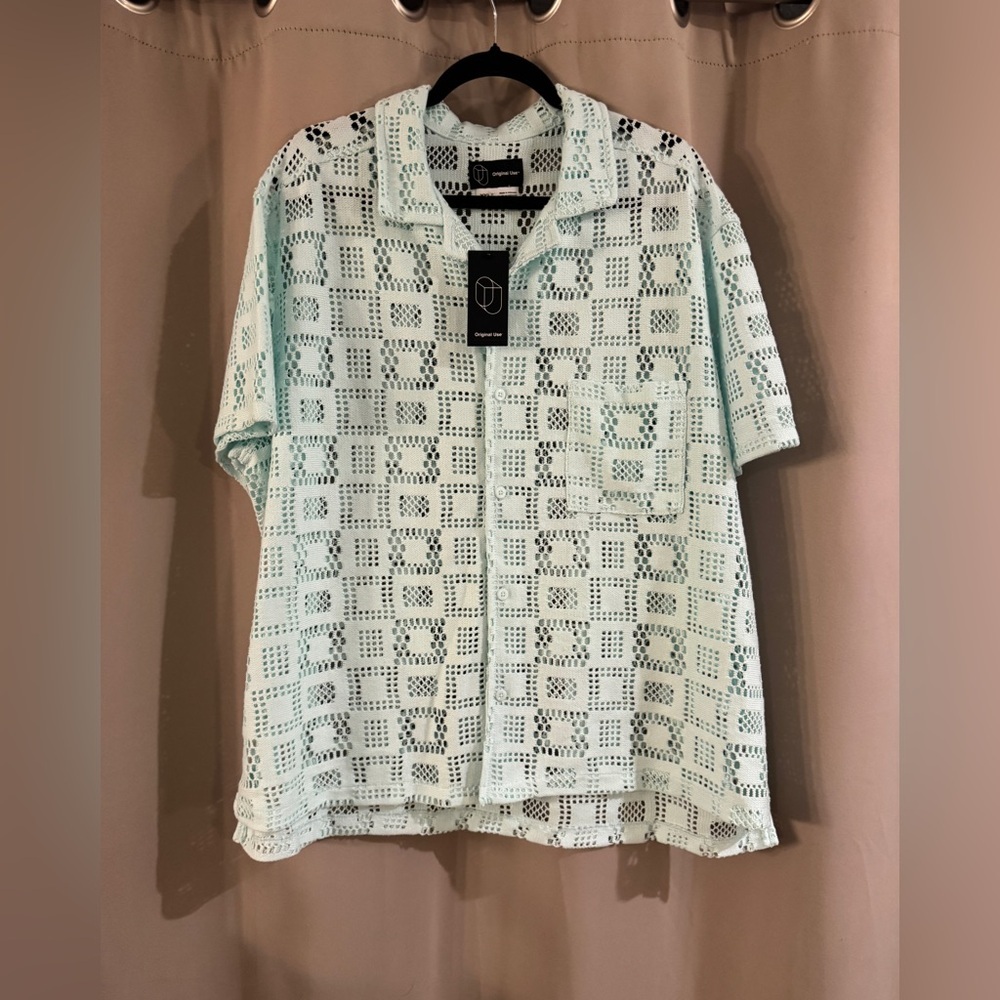 Men’s NWT Original Use Mint Green Men's Shirt